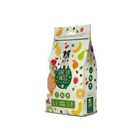 DUVO+ Garden Bites fruity friends ovocné L 12,5cm 3ks 270g