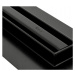 Lineární odtokový žlab Rea Neo Slim Pro černý