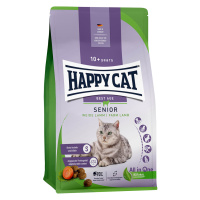 Happy Cat Senior jehněčí - výhodné balení: 2 x 4 kg