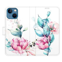 iSaprio flip pouzdro Beautiful Flower pro iPhone 13 mini