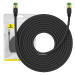 Baseus Opletený síťový kabel cat.8 Baseus Ethernet RJ45, 40Gbps, 15m (černý)