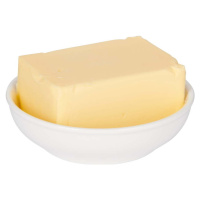 Bílá porcelánová miska na máslo Mikasa Ridget