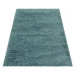 Ayyildiz koberce Kusový koberec Sydney Shaggy 3000 aqua - 100x200 cm