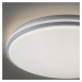 LEUCHTEN DIREKT is JUST LIGHT LED stropní svítidlo, bílé, teplá bílá, stmívatelné, 3000 K, kruho