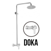 JB Sanitary DOKA SK 61 000 00 3 - Sprchová sestava s baterií 150mm, nerezovou kruhovou sprchou 2