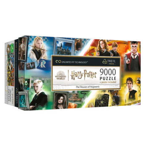 TREFL Puzzle UFT Harry Potter: Bradavické koleje 9000 dílků 158184