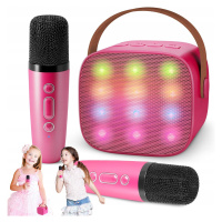 Bezdrátový Mikrofon Reproduktor Karaoke Set BT5.0 Tf MP3 Změnou Hlasu