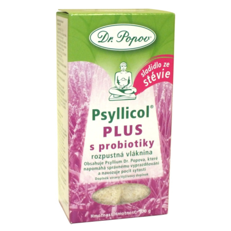 Dr.Popov Psyllicol PLUS s probiotiky 100 g