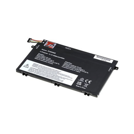 T6 Power pro Lenovo ThinkPad E595, Li-Poly, 11,1 V, 4050 mAh (45 Wh), černá