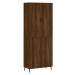 vidaXL Skříň highboard hnědý dub 69,5 x 34 x 180 cm kompozitní dřevo