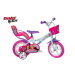 DINO Bikes - Dětské kolo 12"" 612GLBAF - Barbie 2022