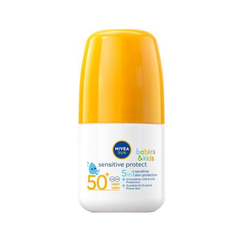 NIVEA Sun Kids Protect & Sensitive Roll-on SPF 50+ 50 ml