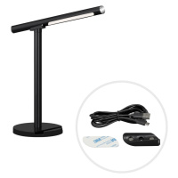 BRILONER USB LED nástěnná a stolní lampa, 37 cm, 1,5 W, černá BRILO 7384-015
