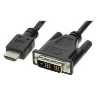 ROLINE DVI - HDMI propojovací, stíněný, 2m