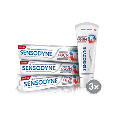 SENSODYNE Sensitivity & Gum Whitening 3× 75 ml