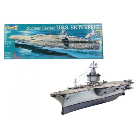 Revell Plastic ModelKit loď 05046 - U.S.S. Enterprise (1 : 720)