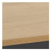 Actona Jídelní stůl Seaford 160x80x74 cm hnědý