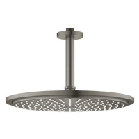 Hlavová sprcha Grohe Rainshower Cosmopolitan Metal včetně sprchového ramena Brushed Hard Graphit