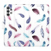 iSaprio flip pouzdro Colorful Feathers pro Samsung Galaxy A32