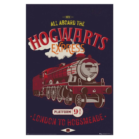 Plakát, Obraz - Harry Potter - Hogwarts Express, (61 x 91.5 cm) Pyramid