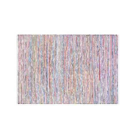 Různobarevný bavlněný koberec ve světlém odstínu 160x230 cm BARTIN, 57536 BELIANI