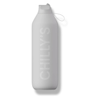 Termoláhev Chilly's Bottles - žulově šedá 1000ml, edice Series 2 Flip