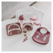 Canpol babies Hrneček se silikonovým pítkem FirstCup BONJOUR PARIS 150ml růžový