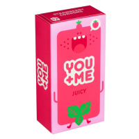 You Me Juicy Strawberry kondomy 12 ks