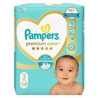 Pampers Premium Care Velikost 3, 78 Plenek, 6kg-10kg