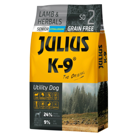 Julius K-9 Grain Free Senior Utility Dog - Lamb & Herbals 10 kg (311203) Julius-K9