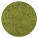 Ayyildiz koberce Kusový koberec Life Shaggy 1500 green kruh Rozměry koberců: 120x120 (průměr) kr