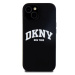 DKNY Liquid Silicone Arch Logo MagSafe Zadní Kryt pro iPhone 15 Black