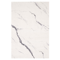 Krémový vlněný koberec 133x180 cm Marble – Agnella