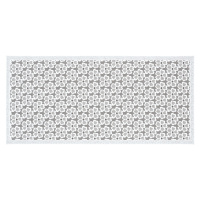 Žakárový ubrus - běhoun ROMAN 60x130 cm bílá MyBestHome
