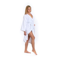 Interkontakt Dámský župan model KIMONO 01 White Velikost županu XL