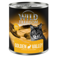 Wild Freedom Adult 6 x 800 g – bez obilovin - Golden Valley - králík a kuře