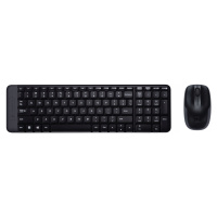 Set klávesnice myši Logitech Wireless Combo MK220 Černý