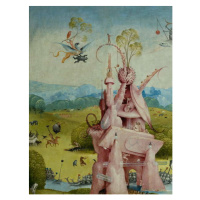 Obrazová reprodukce Zahrada pozemských rozkoší, Hieronymus Bosch, 30 × 40 cm