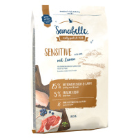 Výhodné balení Sanabelle 2 x 10 kg - Sensitive jehněčí