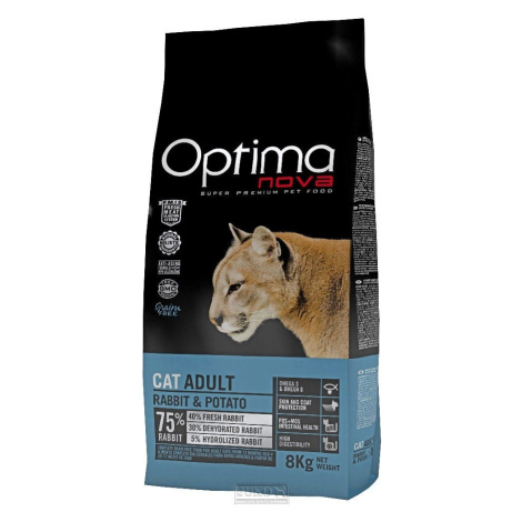 OPTIMAnova Cat Adult Rabbit/Potato Grain-free - 2kg