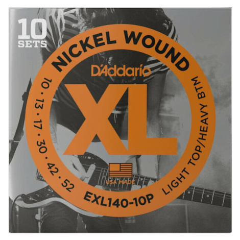 D'Addario EXL140-10P Struny pro elektrickou kytaru