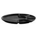 Servírovací talíř z porcelánu průměr 24,2 cm COPPA KURO ASA Selection - černý