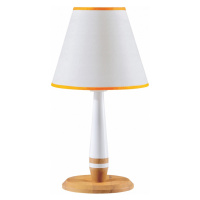 Stolní lampa orange - bílá/oranžová