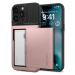 Spigen Slim Armor CS pancéřové pouzdro na iPhone 15 PRO MAX 6.7" Rose gold