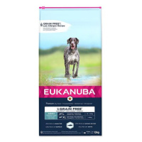 EUKANUBA Adult Large & Giant Breed Grain Free Ocean Fish 12 kg