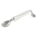 Tréninková lžička pro děti 360° Training Spoon Beaba Light Mist 16 cm šedá od 8 měsíců