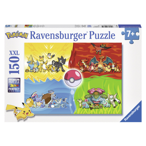 Druhy Pokémonů 150 dílků RAVENSBURGER