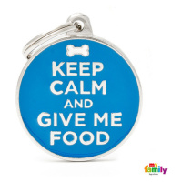 Známka My Family Charms popis KEEP CALM/FOOD