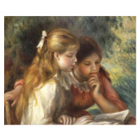 Obrazová reprodukce The Reading, c.1890-95, Pierre Auguste Renoir, 40 × 33.2 cm