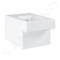GROHE Cube Ceramic Závěsné WC, rimless, PureGuard, alpská bílá 3924500H